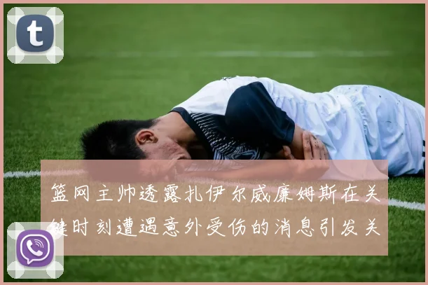 篮网主帅透露扎伊尔威廉姆斯在关键时刻遭遇意外受伤的消息引发关注